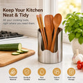 Heavy-Duty Stainless Steel Cutlery Organizer – Rust-Resistant, Easy-to-Clean, Multifunctional Kitchen Countertop Organizer