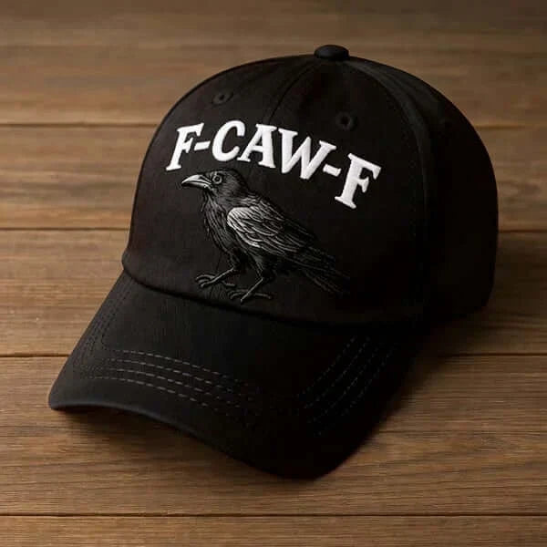 🔥F-CAW-F Crow Hat - 100% Made in the USA
