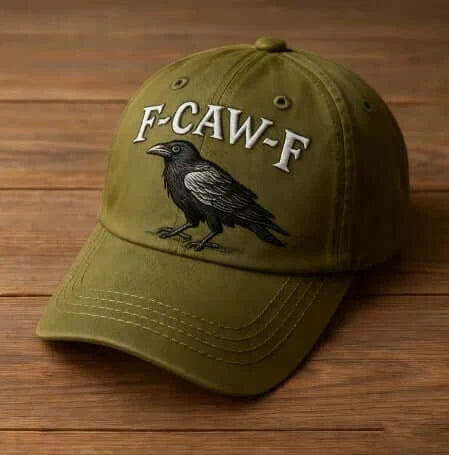 🔥F-CAW-F Crow Hat - 100% Made in the USA