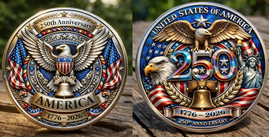 🏆 U.S 250th Anniversary Commemorative Coin
