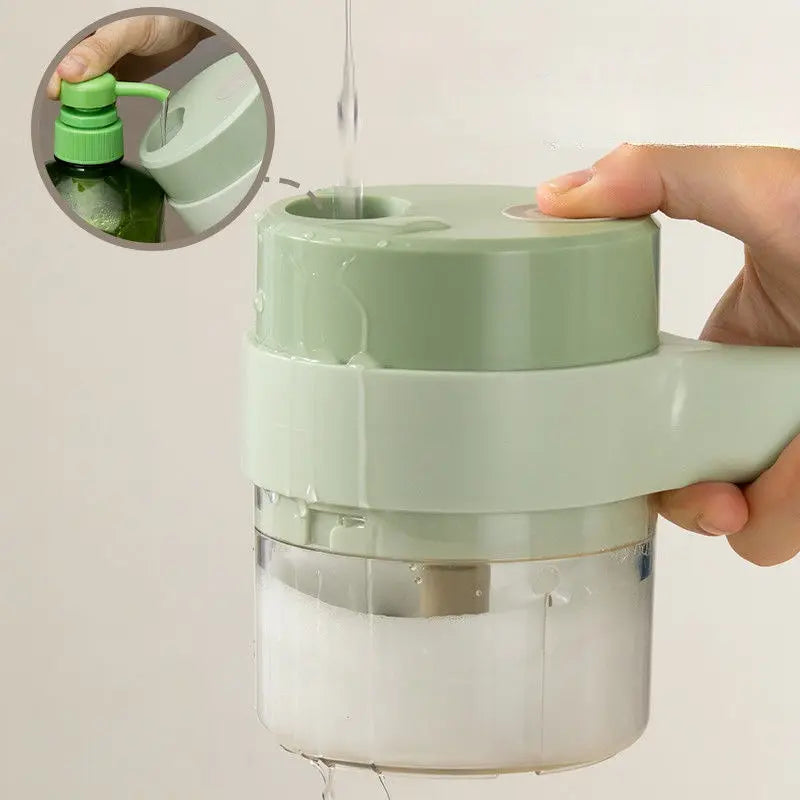 5-in-1 Electric Food Chopper Set – Multifunctional Handheld Food Processor