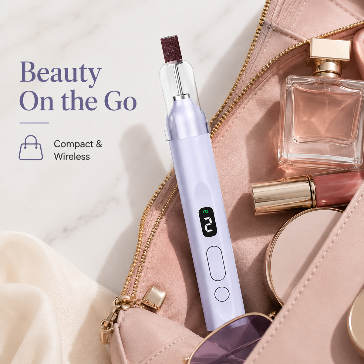 Electric Nail Drill — Enjoy professional-grade manicures at home!