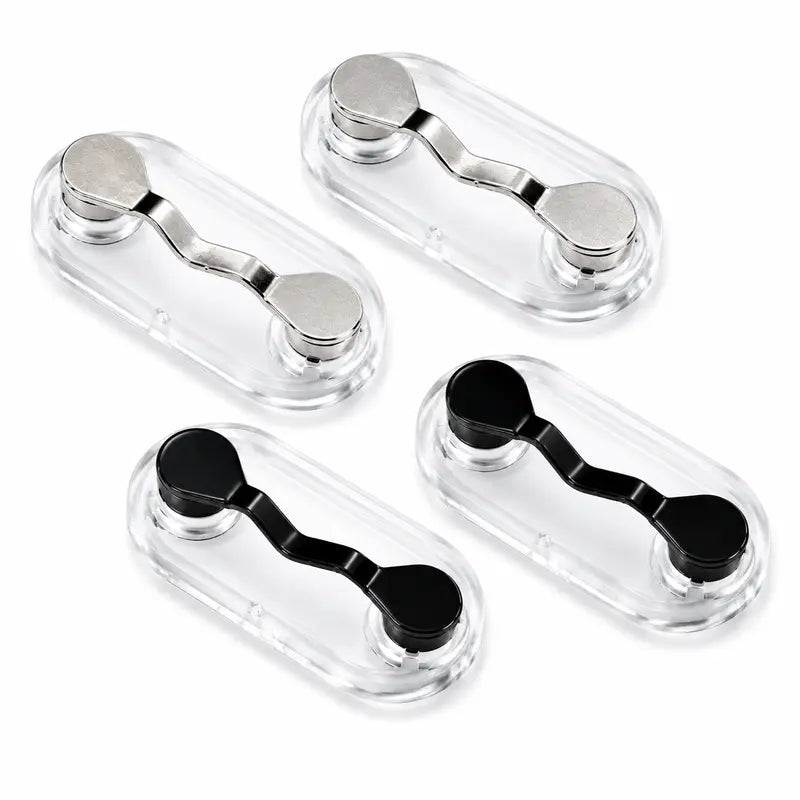 Magnetic Clip — Suitable for glasses, headphones, and ID badges.
