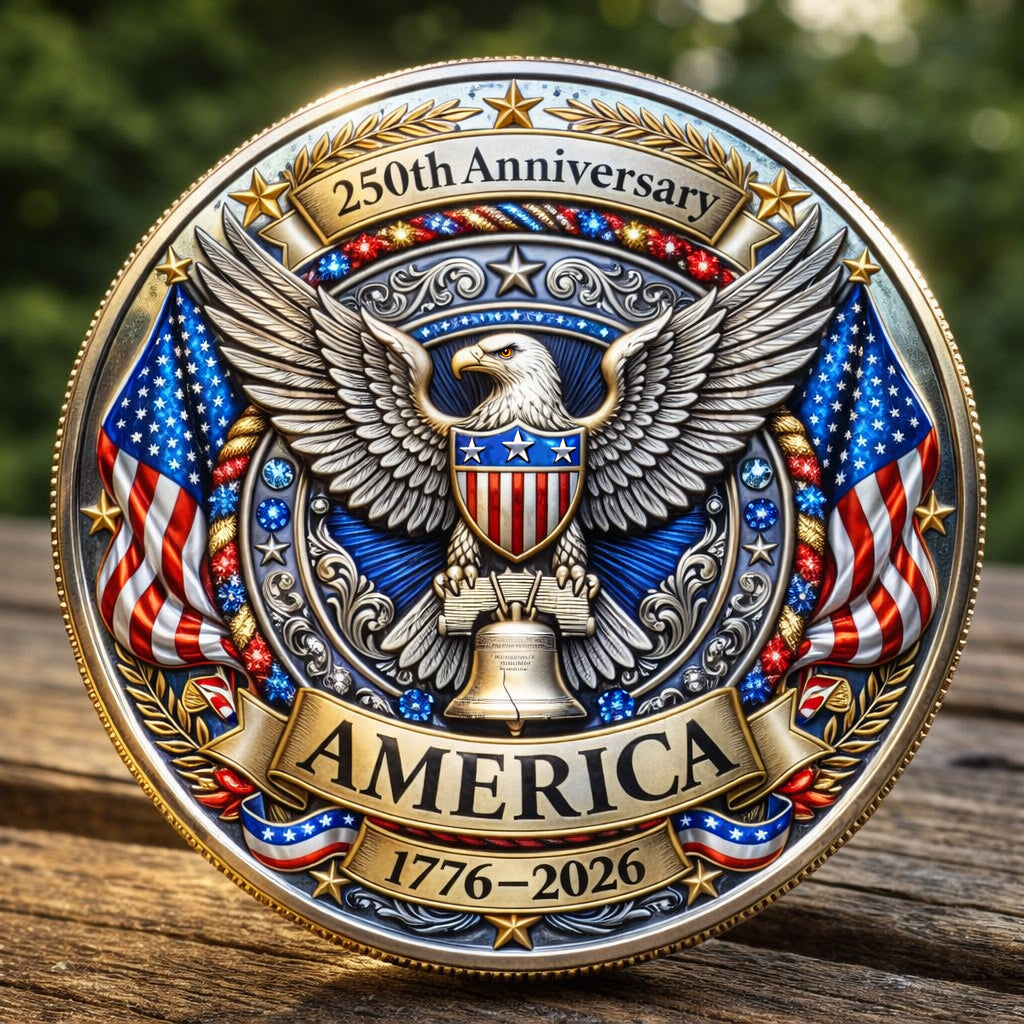 🏆 U.S 250th Anniversary Commemorative Coin