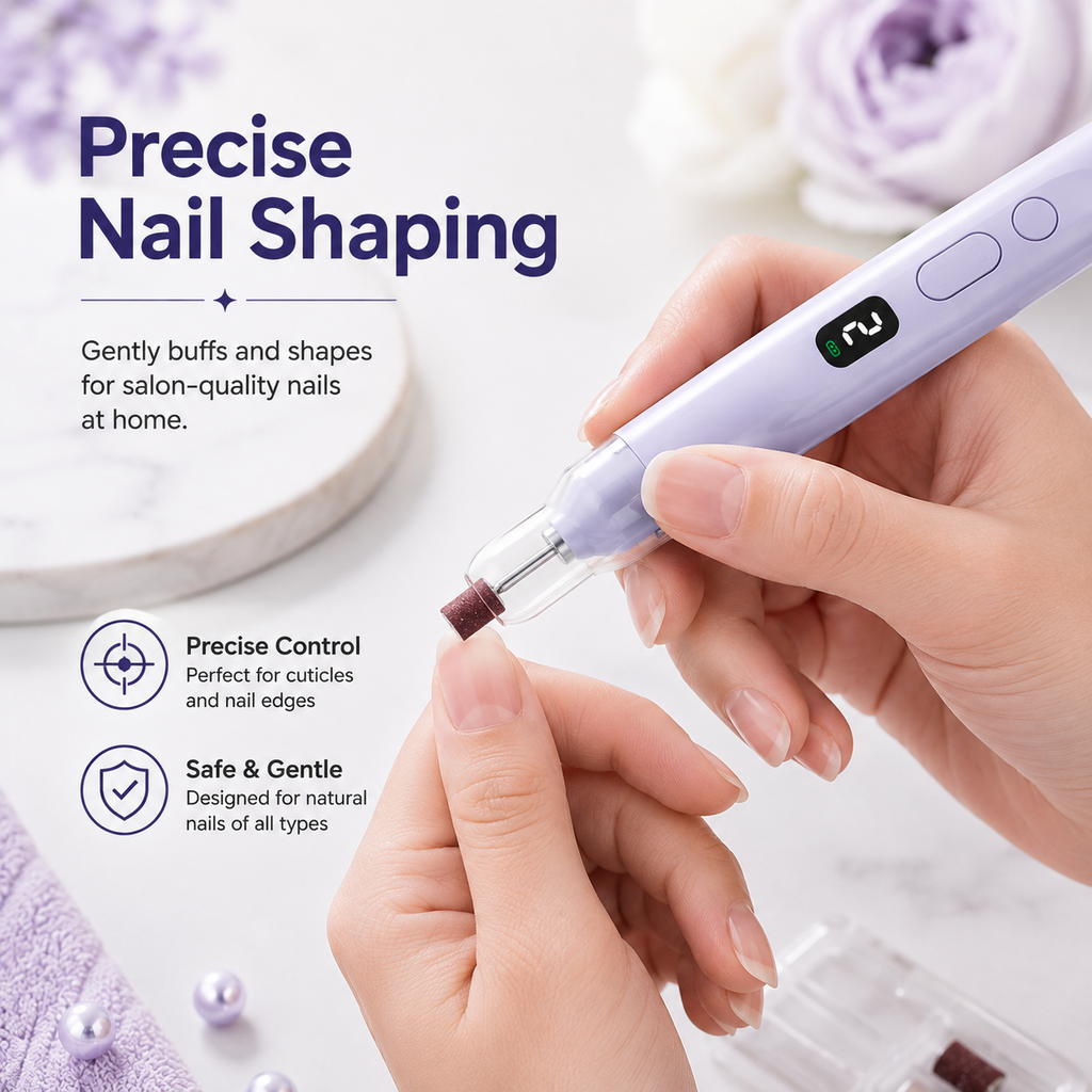 Electric Nail Drill — Enjoy professional-grade manicures at home!