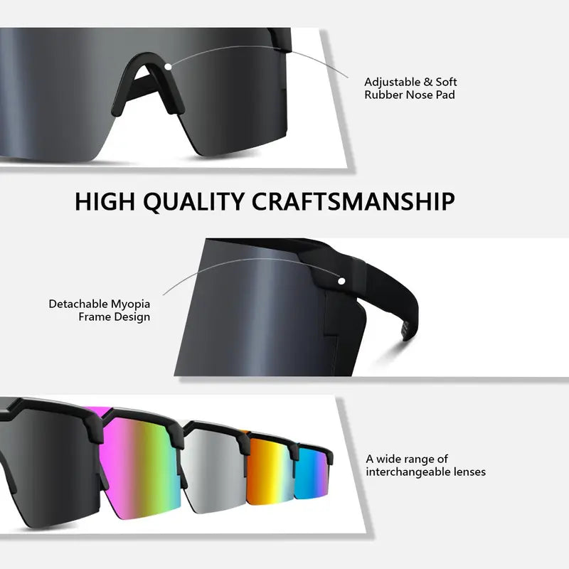 Unisex safety sunglasses – available in a variety of colors, lightweight and practical.