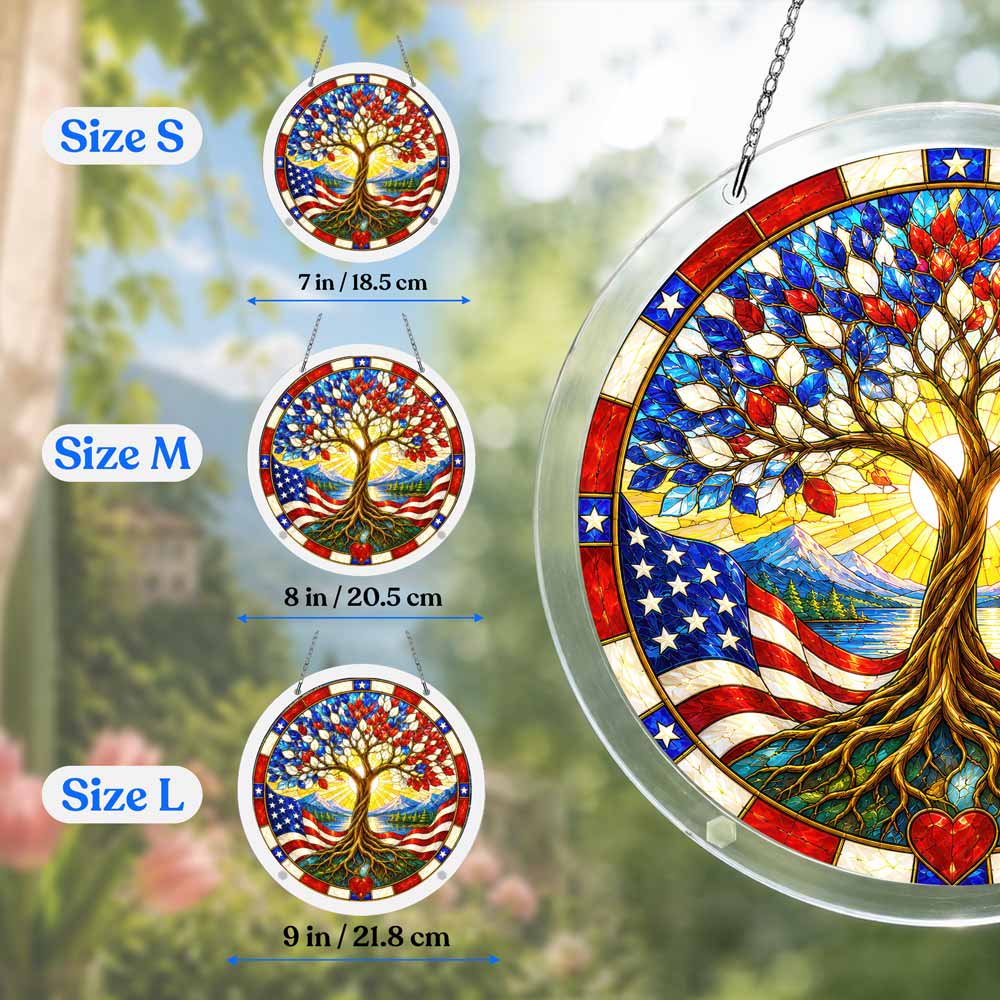 🔥Limited Edition🔥 Acrylic Jigsaw Puzzle Suncatcher - American Roots