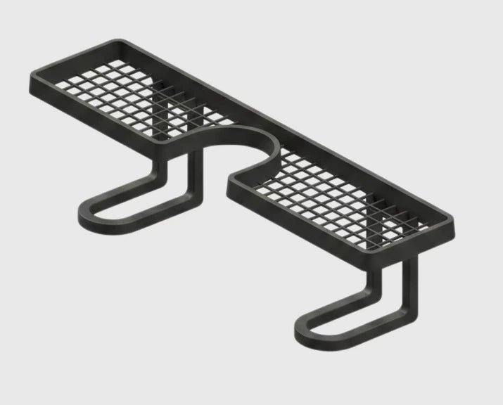 Simple bathroom sink rack, removable countertop storage rack,
