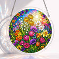 Acrylic Jigsaw Puzzle Suncatcher - Spring Garden