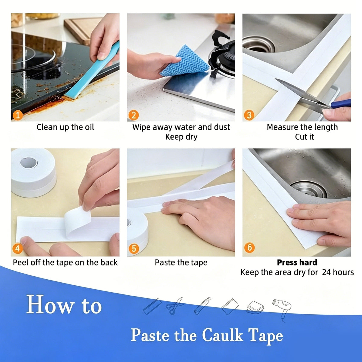 Self-adhesive sealing tape—PE waterproof sealing strip