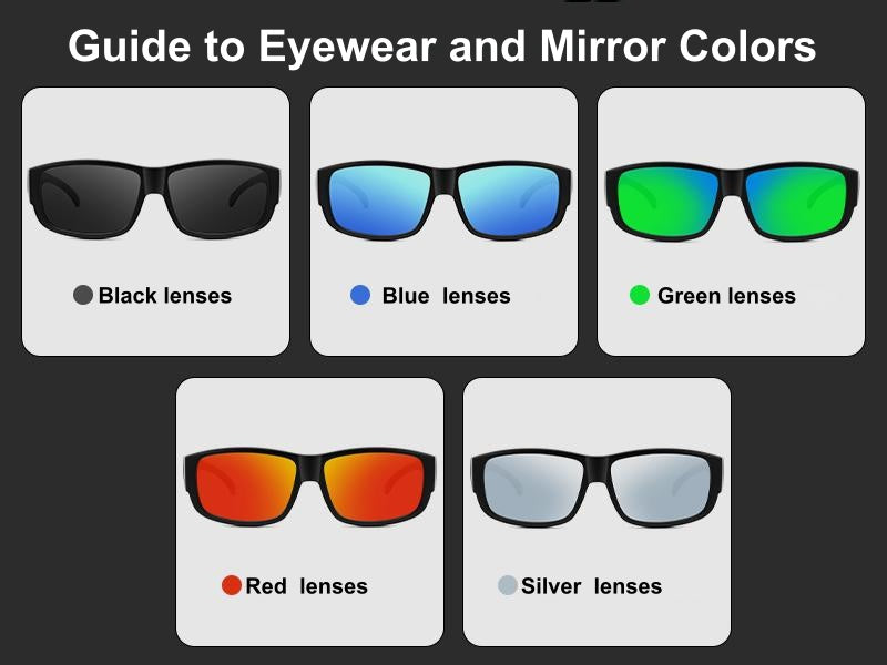 Unisex classic full-rimmed sunglasses