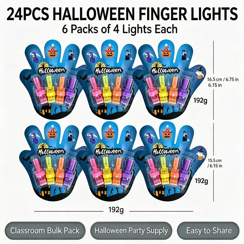🎃 Spooky Pattern Finger Projector Lights