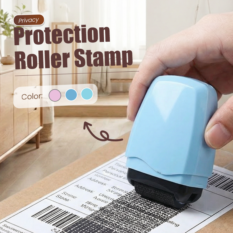 Privacy Protection Roller Stamp👣