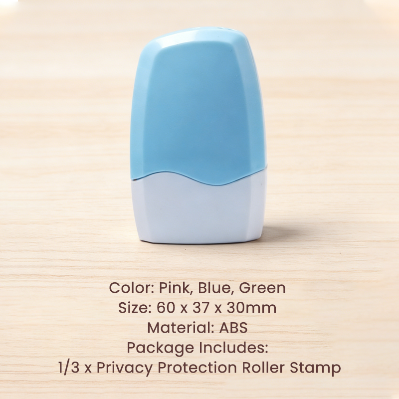 Privacy Protection Roller Stamp👣